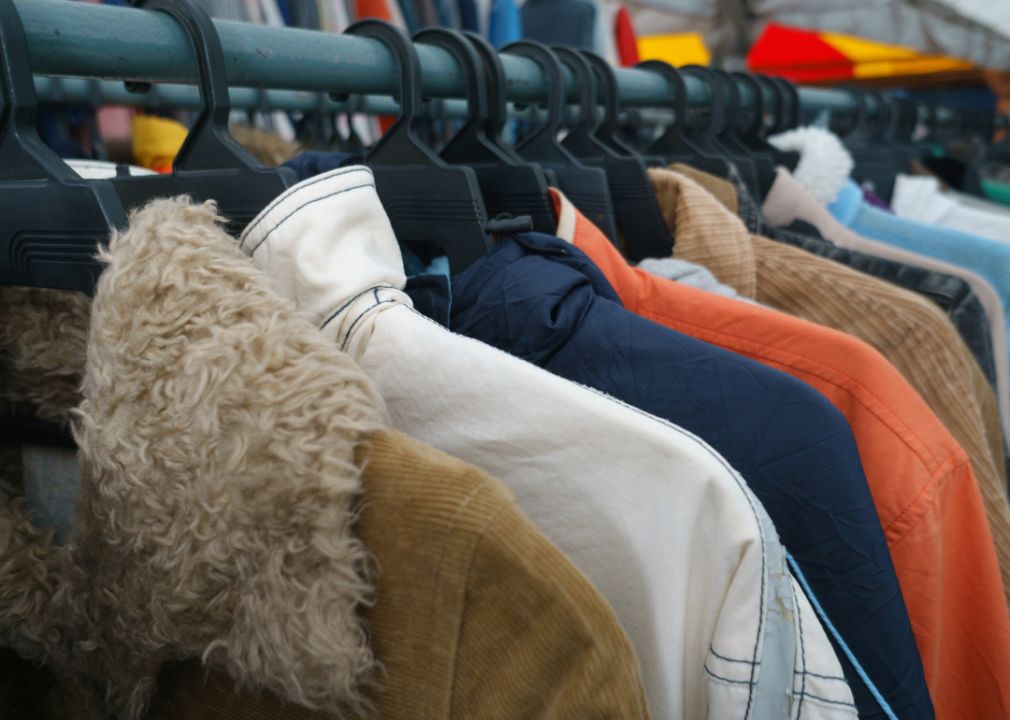 Provide warm clothes to people in your community